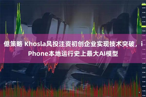 億策略 Khosla风投注资初创企业实现技术突破，iPhone本地运行史上最大AI模型